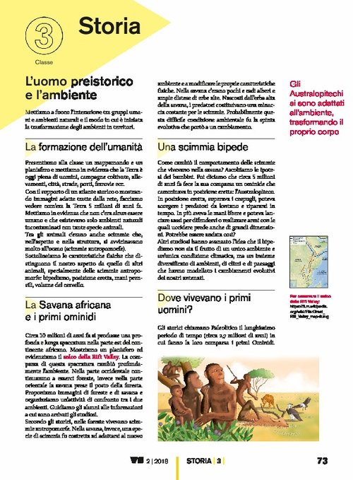 L’uomo preistorico e l’ambiente | Giunti Scuola L’uomo preistorico e l’ambiente | Giunti Scuola
