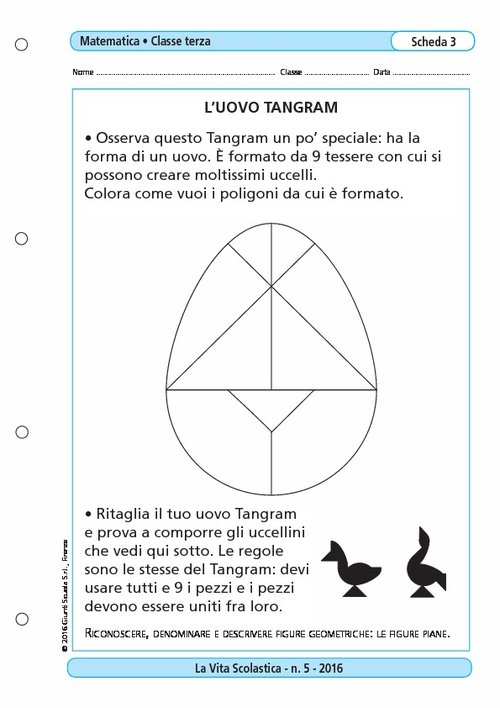 L'uovo tangram | Giunti Scuola L'uovo tangram | Giunti Scuola