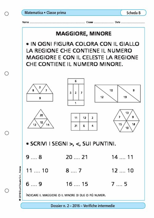 Maggiore, minore | Giunti Scuola Maggiore, minore | Giunti Scuola
