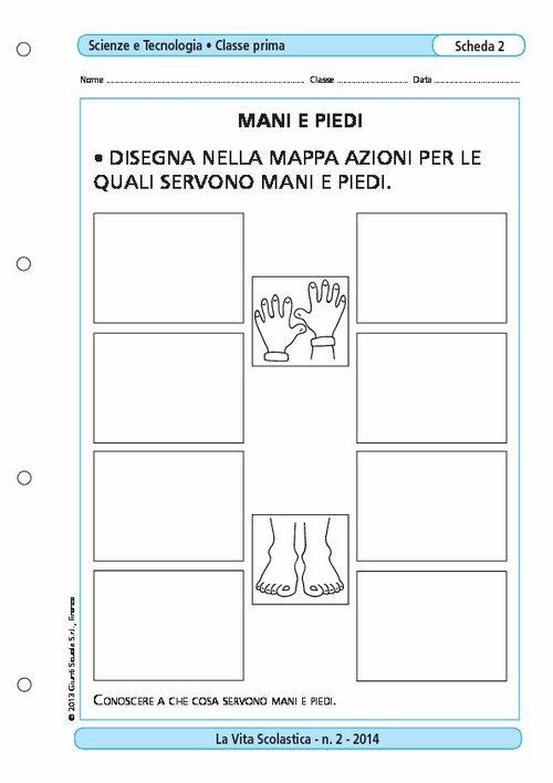 Mani e piedi | Giunti Scuola Mani e piedi | Giunti Scuola