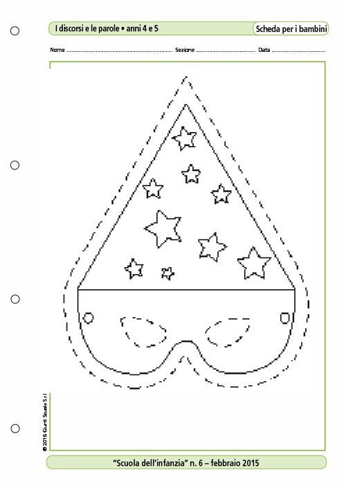 Maschere di Carnevale - La maschera da mago | Giunti Scuola Maschere di Carnevale - La maschera da mago | Giunti Scuola