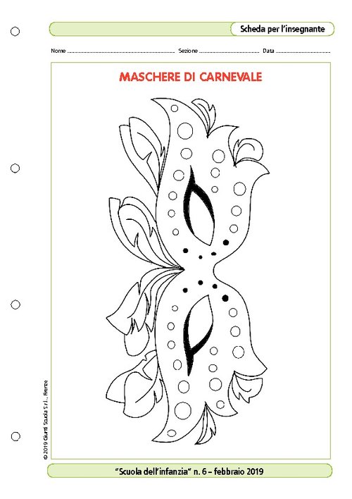 Maschere di Carnevale | Giunti Scuola Maschere di Carnevale | Giunti Scuola