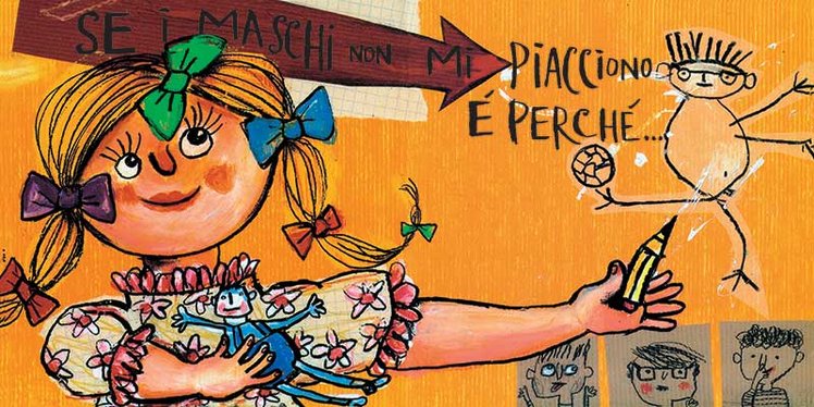 Maschi e femmine, piselli e farfalline: tre albi per i più piccoli | Giunti Scuola