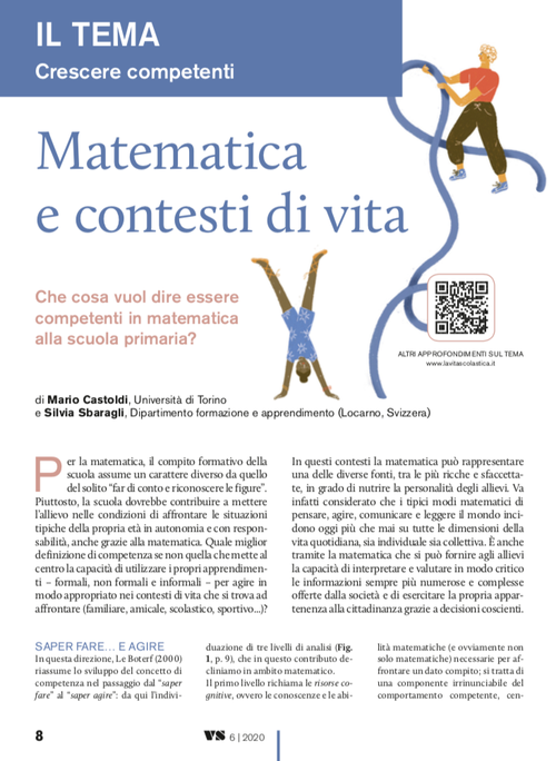 Matematica e contesti di vita | Giunti Scuola Matematica e contesti di vita | Giunti Scuola