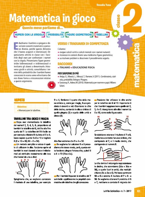 Matematica in gioco | Giunti Scuola Matematica in gioco | Giunti Scuola
