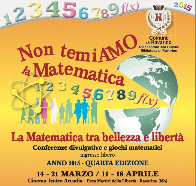 Matematica tra bellezza e libertà: una serie di incontri e laboratori a Ravarino (MO) | Giunti Scuola Matematica tra bellezza e libertà: una serie di incontri e laboratori a Ravarino (MO) | Giunti Scuola