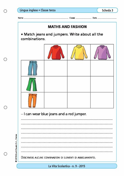 Maths and fashion | Giunti Scuola Maths and fashion | Giunti Scuola