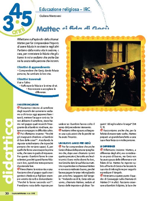 Matteo si fida di gesù | Giunti Scuola