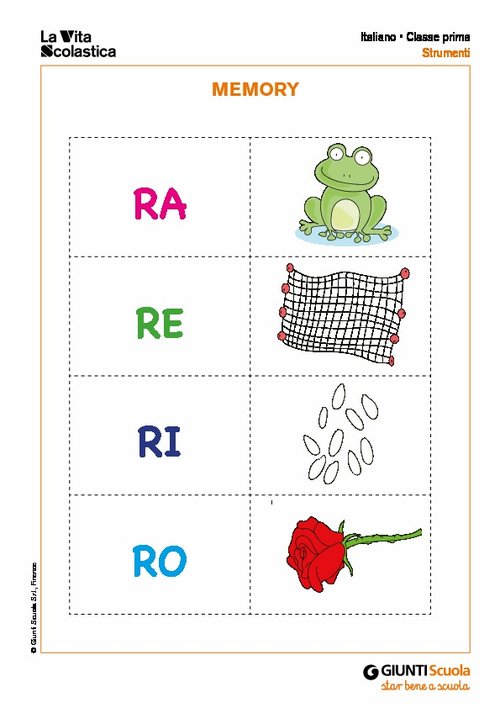 Memory | Giunti Scuola Memory | Giunti Scuola