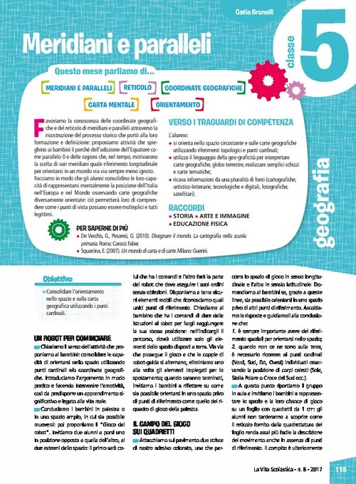 Meridiani e paralleli | Giunti Scuola Meridiani e paralleli | Giunti Scuola