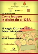 Messina - Incontro "Come leggere la dislessia e i DSA" | Giunti Scuola Messina - Incontro "Come leggere la dislessia e i DSA" | Giunti Scuola