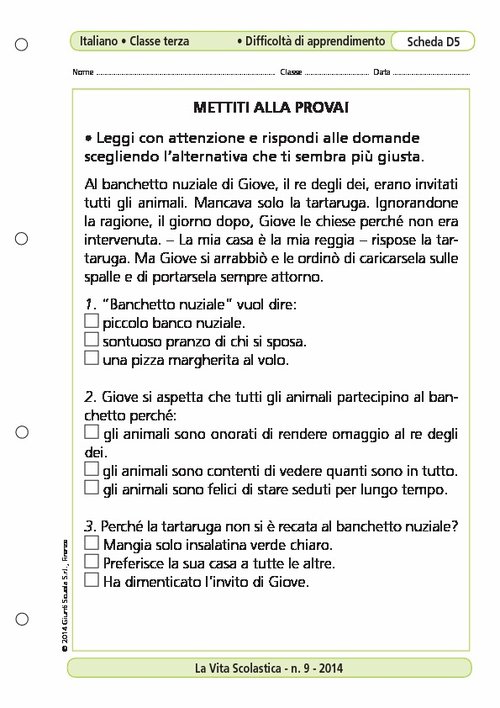 Mettiti alla prova! | Giunti Scuola Mettiti alla prova! | Giunti Scuola