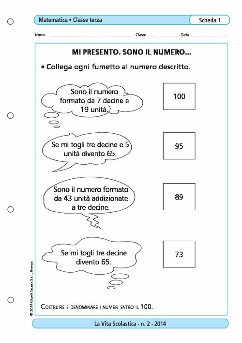 Mi presento. Sono il numero... | Giunti Scuola Mi presento. Sono il numero... | Giunti Scuola