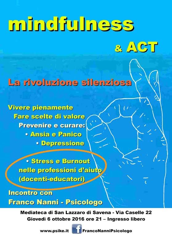 Midfulness & Act: un incontro per gli insegnanti con lo psicologo Franco Nanni | Giunti Scuola Midfulness & Act: un incontro per gli insegnanti con lo psicologo Franco Nanni | Giunti Scuola