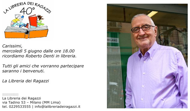 Milano - La Libreria dei Ragazzi ricorda Roberto Denti | Giunti Scuola