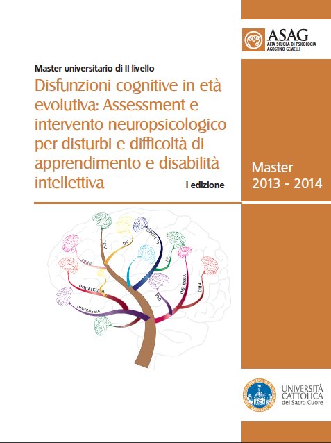 Milano - Master "Disfunzioni cognitive in età evolutiva: Assessment e intervento neuropsicologico" | Giunti Scuola
