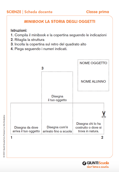 Minibook la storia degli oggetti | Giunti Scuola Minibook la storia degli oggetti | Giunti Scuola