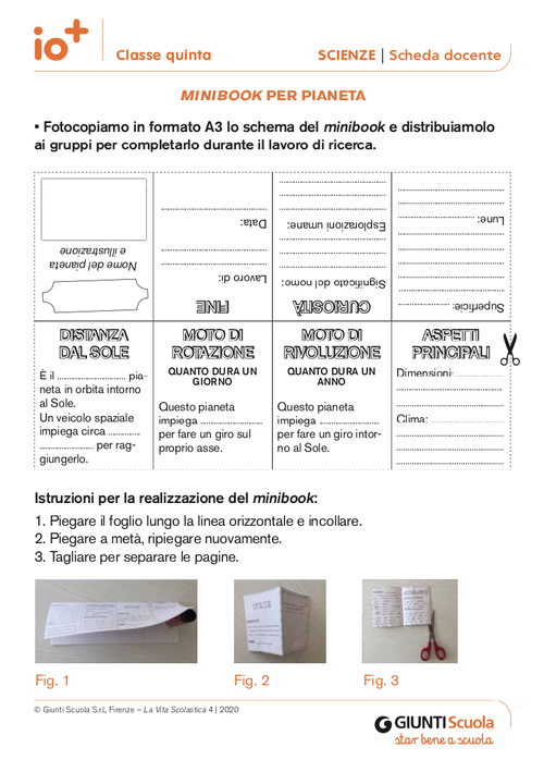 Minibook per pianeta | Giunti Scuola Minibook per pianeta | Giunti Scuola
