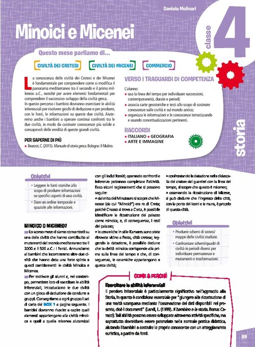 Minoici e Micenei | Giunti Scuola Minoici e Micenei | Giunti Scuola