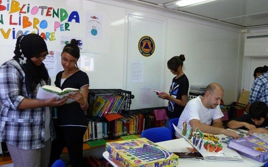 Mirandola – Manifestazione a sostegno delle biblioteche danneggiate dal sisma | Giunti Scuola Mirandola – Manifestazione a sostegno delle biblioteche danneggiate dal sisma | Giunti Scuola