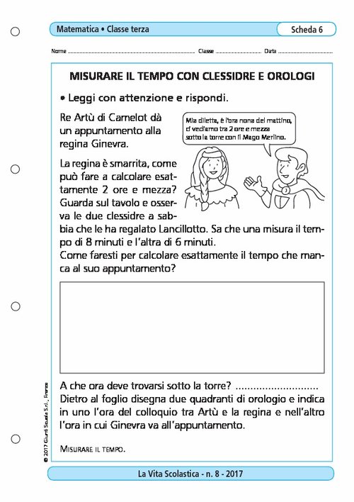 Misurare il tempo con clessidre e orologi | Giunti Scuola Misurare il tempo con clessidre e orologi | Giunti Scuola