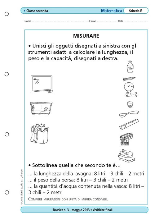 Misurare | Giunti Scuola Misurare | Giunti Scuola