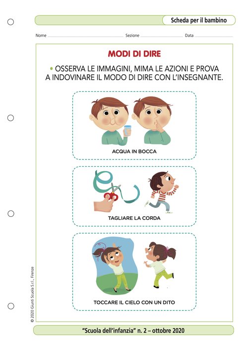 Modi di dire | Giunti Scuola Modi di dire | Giunti Scuola