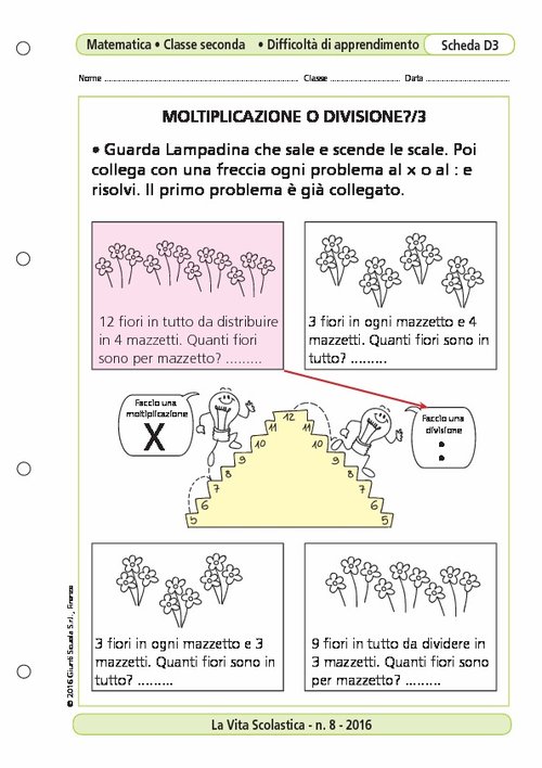 Moltiplicazione o divisione?/3 | Giunti Scuola Moltiplicazione o divisione?/3 | Giunti Scuola