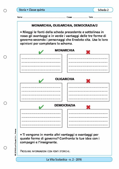 Monarchia, oligarchia, democrazia/02 | Giunti Scuola Monarchia, oligarchia, democrazia/02 | Giunti Scuola