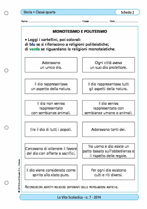 Monoteismo e politeismo | Giunti Scuola Monoteismo e politeismo | Giunti Scuola