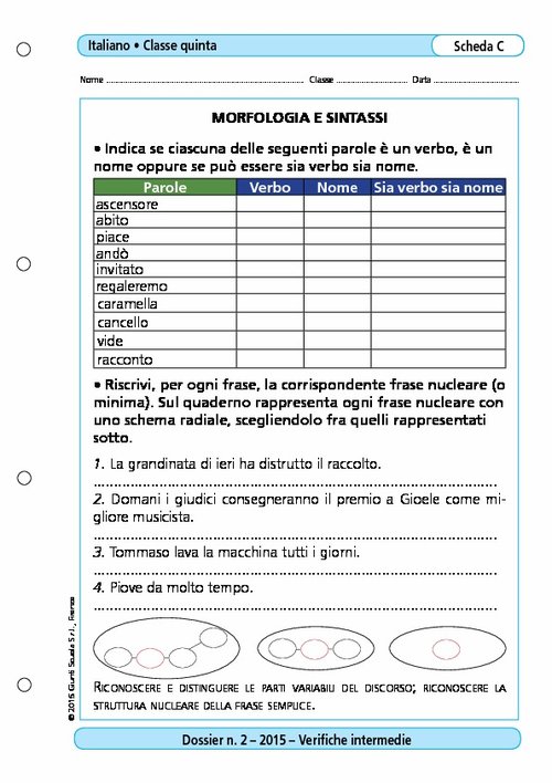 Morfologia e sintassi | Giunti Scuola Morfologia e sintassi | Giunti Scuola