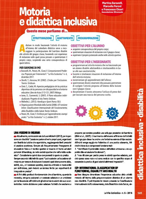 Motoria e didattica inclusiva | Giunti Scuola Motoria e didattica inclusiva | Giunti Scuola
