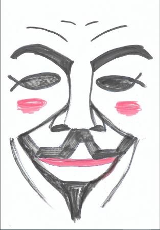 Mr. Anderson Bonfire Night Crafts - Mask drawing | Giunti Scuola