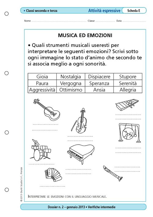 Musica ed emozioni | Giunti Scuola Musica ed emozioni | Giunti Scuola
