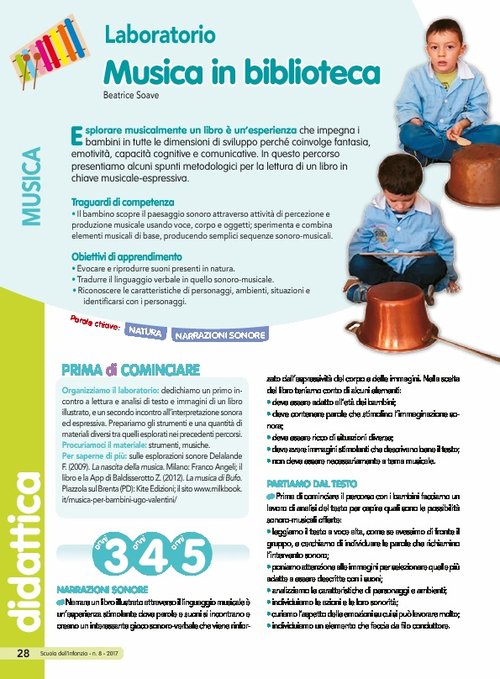 Musica in biblioteca | Giunti Scuola