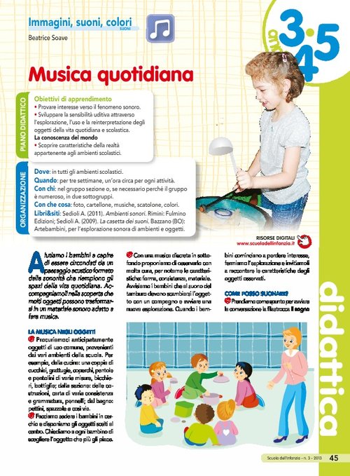 Musica quotidiana | Giunti Scuola Musica quotidiana | Giunti Scuola