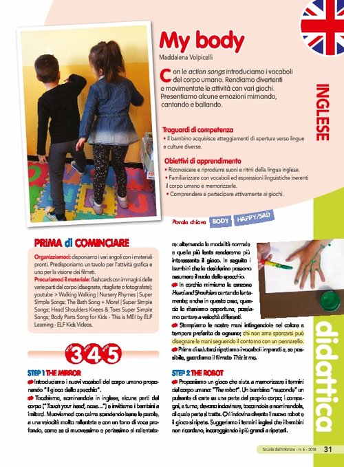 My body | Giunti Scuola My body | Giunti Scuola