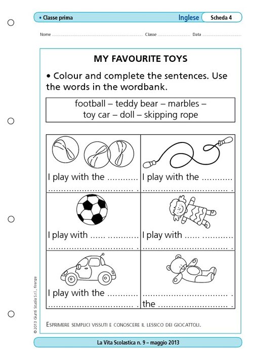 My favourite toys | Giunti Scuola My favourite toys | Giunti Scuola