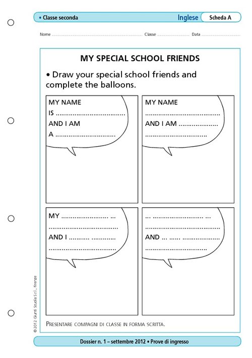 My special school friends | Giunti Scuola My special school friends | Giunti Scuola