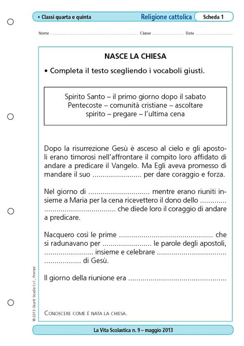 Nasce la Chiesa | Giunti Scuola Nasce la Chiesa | Giunti Scuola