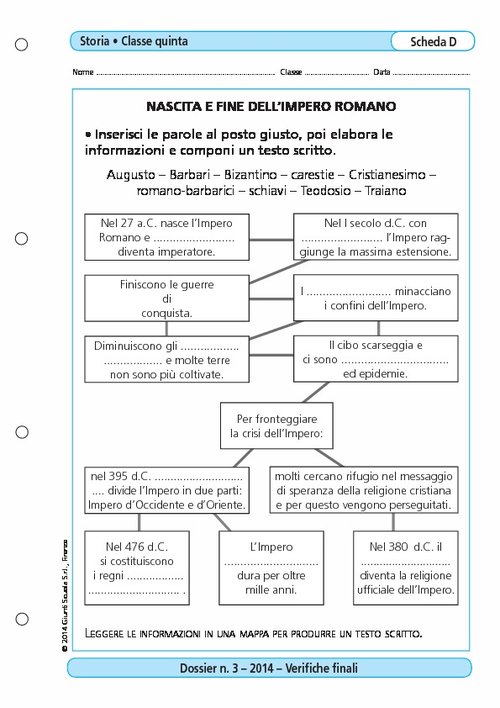 Nascita e fine dell'Impero romano | Giunti Scuola Nascita e fine dell'Impero romano | Giunti Scuola
