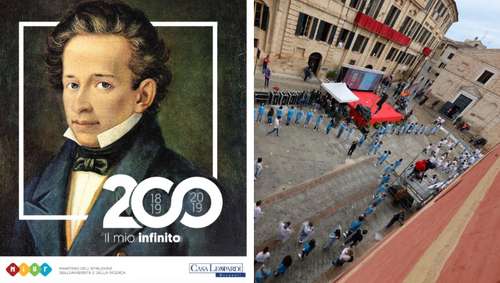 "... naufragar m’è dolce”: flashmob per celebrare i 200 anni de "L'infinito” di Leopardi | Giunti Scuola