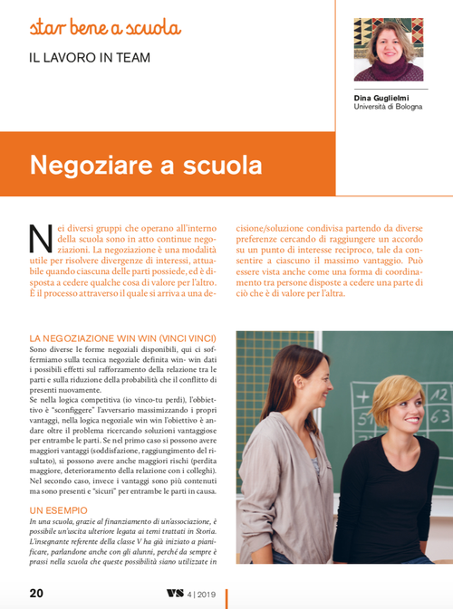 Negoziare a scuola | Giunti Scuola Negoziare a scuola | Giunti Scuola