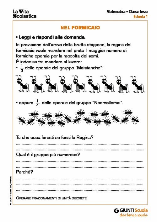 Nel formicaio | Giunti Scuola Nel formicaio | Giunti Scuola