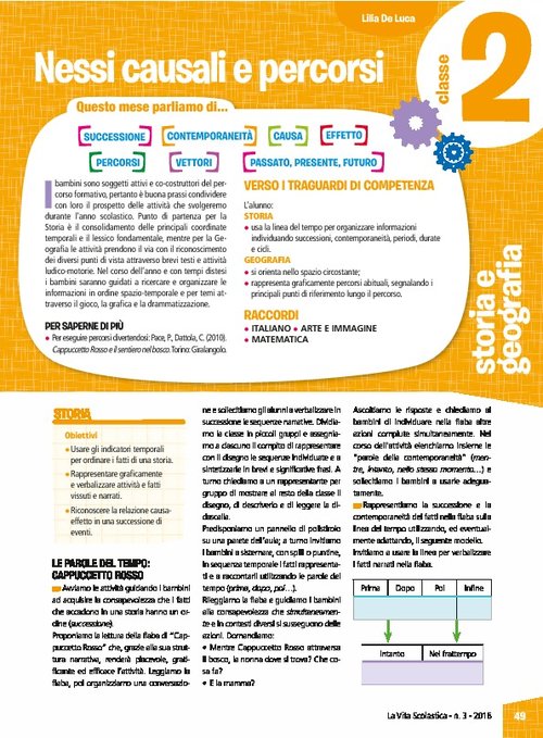 Nessi causali e percorsi | Giunti Scuola Nessi causali e percorsi | Giunti Scuola