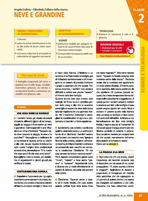 Neve e grandine | Giunti Scuola Neve e grandine | Giunti Scuola