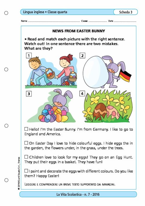 News from Easter bunny | Giunti Scuola News from Easter bunny | Giunti Scuola