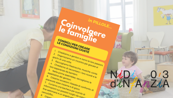 Nido: come coinvolgere le famiglie - “Pillole” da scaricare | Giunti Scuola