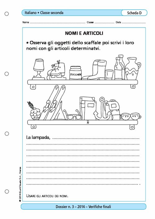 Nomi e articoli | Giunti Scuola Nomi e articoli | Giunti Scuola