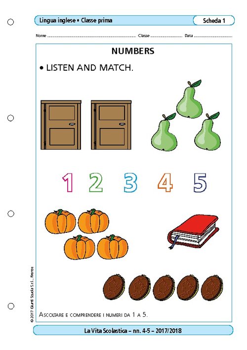 Numbers | Giunti Scuola Numbers | Giunti Scuola